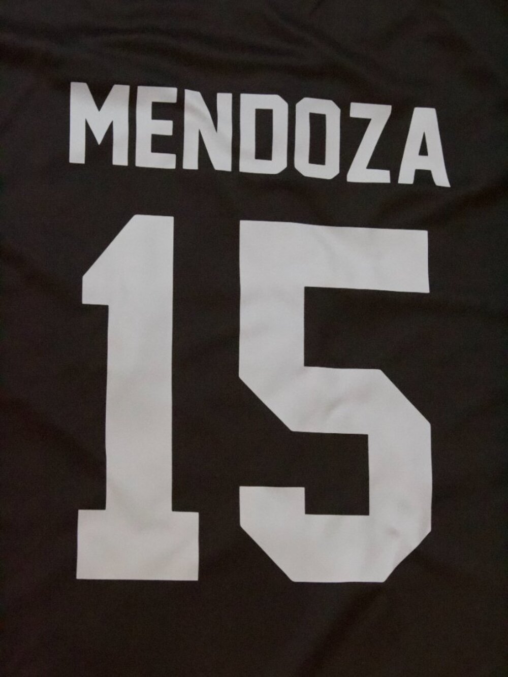 NEW Men's Fernando Mendoza Black Jersey Shirt Size 2XL - Picture 6 of 7